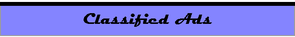 Classified Ads