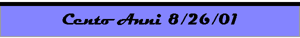 Cento Anni