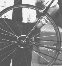 Old-style Campagnolo shifter