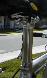 Seatpost rear view