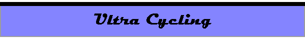 Ultra Cycling
