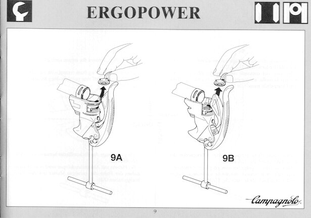 Steps 9A and 9B (Source: Campagnolo SRL)